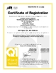 China WUXI EASTSUN TRADE CO., LTD certificaten